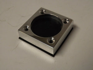 Billet polished automatic bilge J Drain Self-Bailing v-drive flatbottom boat