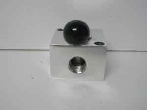 Polished Billet Manual 2 Tank Fuel Valve 1/2" NPT V-drive Jet Boat Eddie Marine