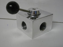 Polished Billet Manual 2 Tank Fuel Valve 1/2" NPT V-drive Jet Boat Eddie Marine