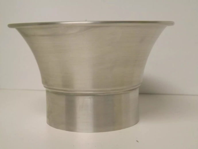 Short Spun Velocity Stack brushed aluminum hot rat rod v-drive jet boat race