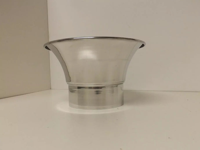 Short Spun Polished Aluminum Velocity Stack hot rat rod v-drive jet boat race
