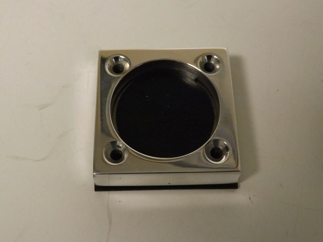 Billet polished automatic bilge J Drain Self-Bailing v-drive flatbottom boat