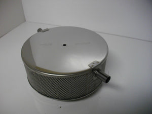 Barbron stainless 8 inch spark flame arrestor with 2, 5/8" breather boat 803010S