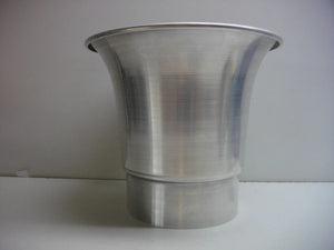 Tall spun aluminum Velocity Stack hot rat rod v-drive flatbottom jet boat race