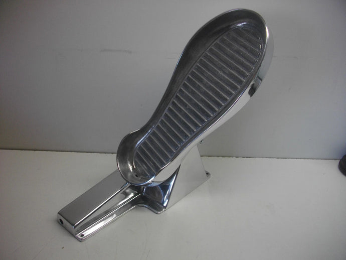 MLJ Polished aluminum floor mount foot throttle gas pedal v-drive jet boat