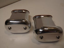 Mooneyes style Hi Rise polished aluminum valve cover breather 2 ea hot rat rod