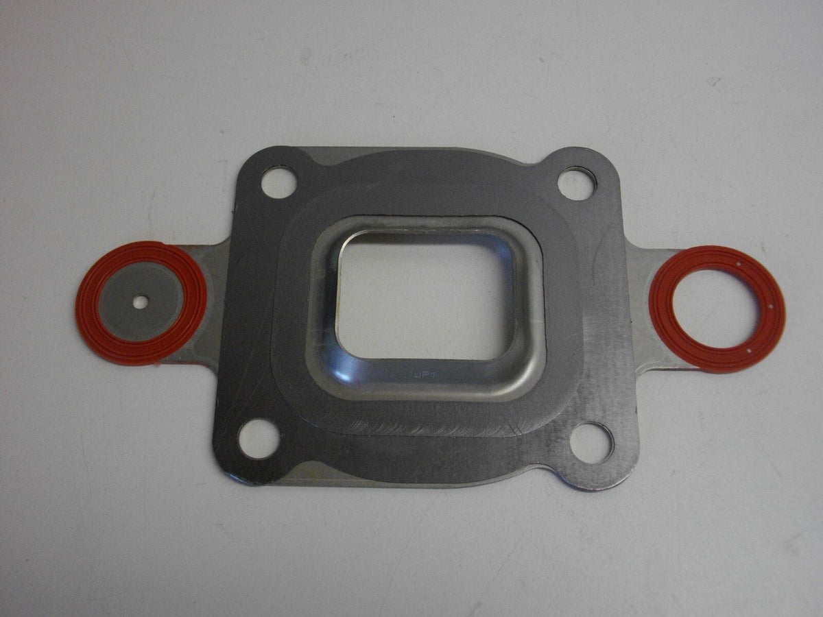 Exhaust elbow riser gasket dry joint mercruiser 27 864850 a02 restrict