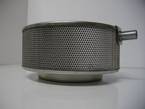 Barbron stainless 8 inch spark flame arrestor with 2, 5/8" breather boat 803010S