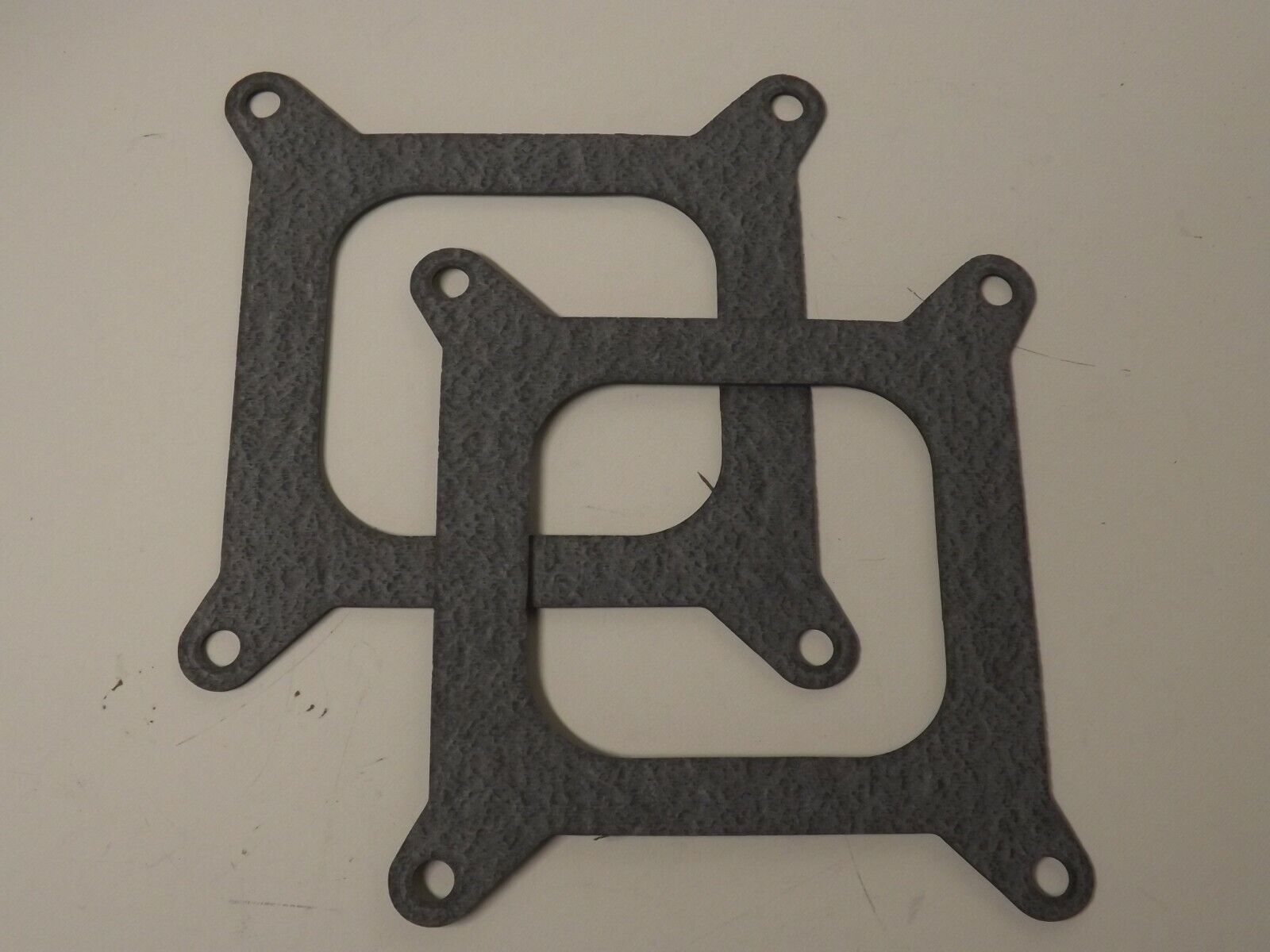 Mr Gasket 54 Carburetor Holley QFT AED Demon Blue NON STICK Dominator 4500-4700 Flange Gasket 2 Pack EBa Holley 4160 Carb Gasket Diagram - Foto 2