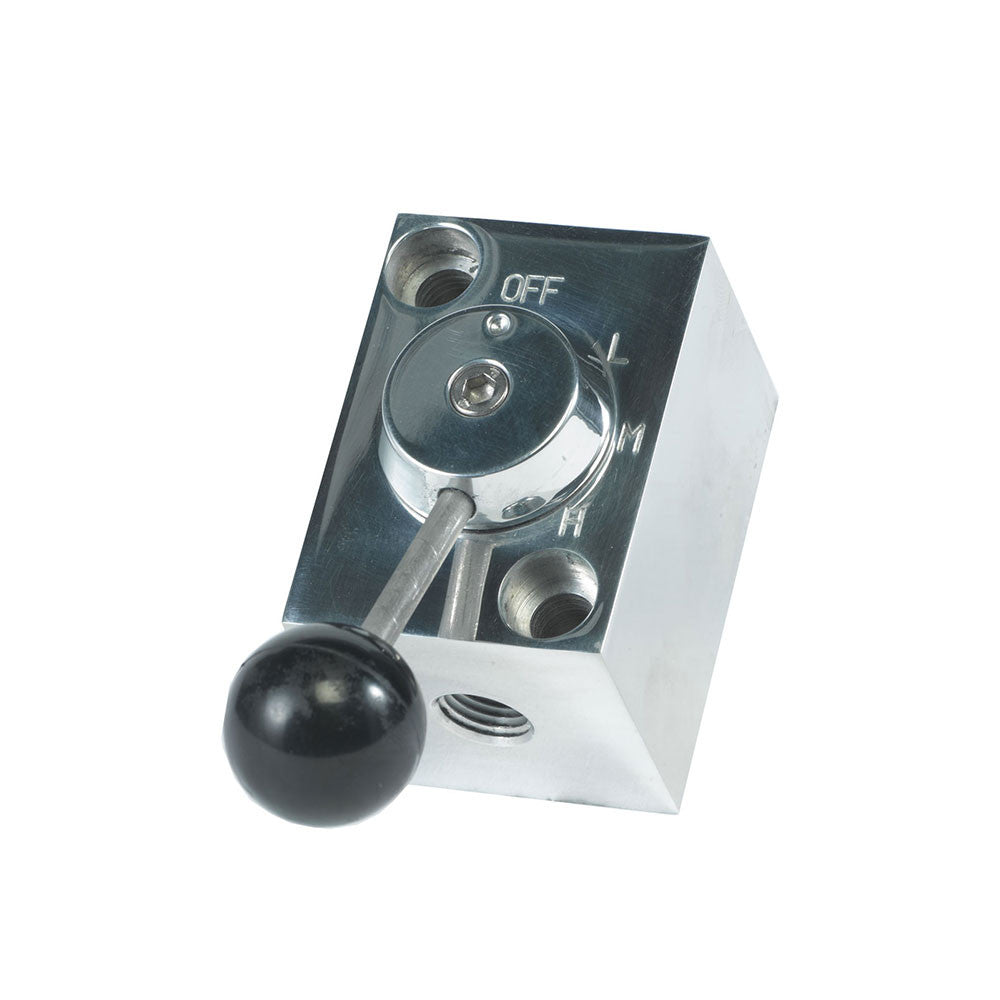 Billet Header Water Valve